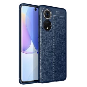 For Huawei nova 9 Litchi Texture TPU Shockproof Case(Blue) (OEM)