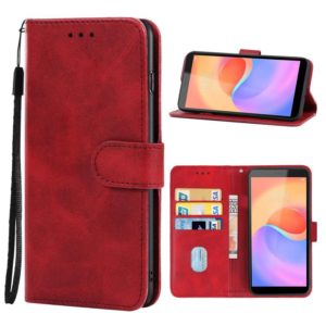 Leather Phone Case For ZTE Blade A31 Plus(Red) (OEM)