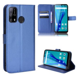 For Oukitel C23 Pro Diamond Texture Leather Phone Case(Blue) (OEM)
