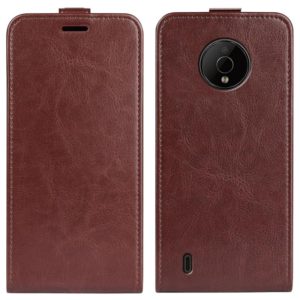 For Nokia C200 R64 Texture Vertical Flip Leather Phone Case(Brown) (OEM)