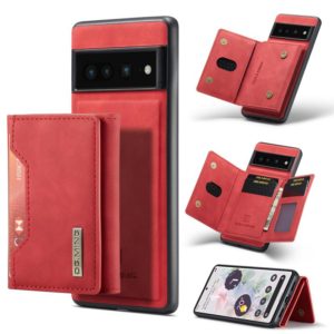 For Google Pixel 7 Pro 5G DG.MING M2 Series 3-Fold Multi Card Bag Phone Case(Red) (DG.MING) (OEM)