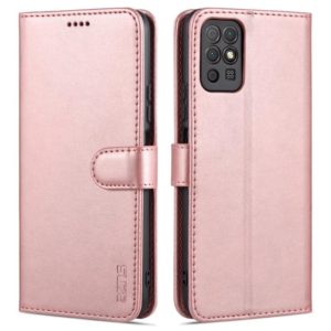 For Honor Play 5T Youth AZNS Skin Feel Calf Texture Horizontal Flip Leather Case with Card Slots & Holder & Wallet(Rose Gold) (AZNS) (OEM)