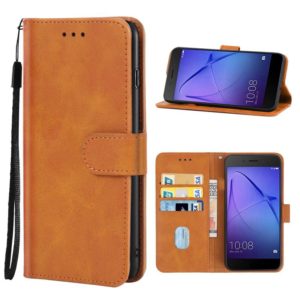 Leather Phone Case For Honor 5C Pro(Brown) (OEM)