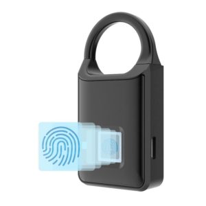 P5 3.7V Micro USB Charging Semiconductor Fingerprint Sensing Small Padlock (OEM)