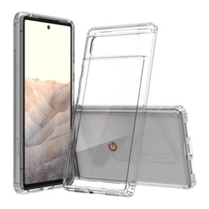 Shockproof Scratchproof TPU + Acrylic Protective Case For Google Pixel 6(Transparent) (OEM)