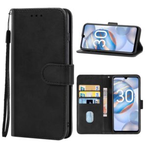 Leather Phone Case For Honor 30i(Black) (OEM)