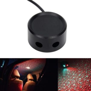 Car Roof Ceiling Decoration 5V Red Green LED Star Night Lights Projector Atmosphere Galaxy Lamp (OEM)