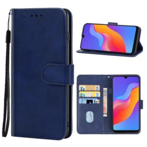 Leather Phone Case For Honor 8A Pro(Blue) (OEM)