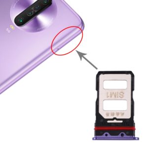 SIM Card Tray + SIM Card Tray for Xiaomi Redmi K30 Pro(Purple) (OEM)