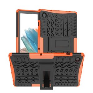 For Samsung Galaxy Tab A8 10.5 (2021) Tire Texture TPU + PC Tablet Case(Orange) (OEM)