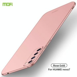 For Huawei Nova 7 MOFI Frosted PC Ultra-thin Hard Case(Rose gold) (MOFI) (OEM)