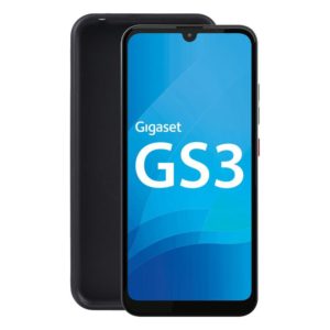 TPU Phone Case For Gigaset GS3(Glossy Black) (OEM)