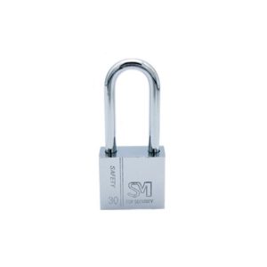 4 PCS Square Blade Imitation Stainless Steel Padlock, Specification: Long 30mm Open (OEM)