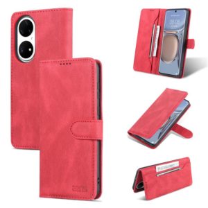 For Huawei P50 AZNS Dream II Skin Feel Horizontal Flip Leather Case(Red) (AZNS) (OEM)