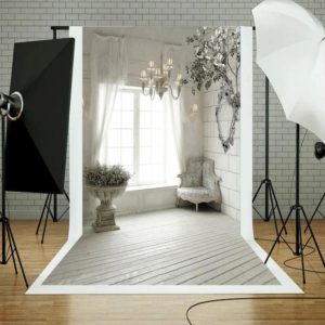 1.5m x 2.1m Window Brick Wall Photo Studio 3D Photography Background (OEM)
