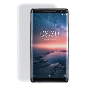 TPU Phone Case For Nokia 8 Sirocco(Transparent White) (OEM)