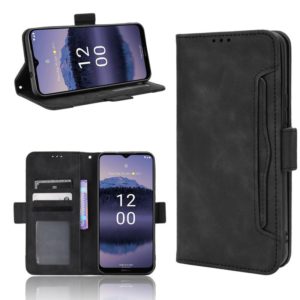 For Nokia G11 Plus Skin Feel Calf Texture Card Slots Leather Phone Case(Black) (OEM)