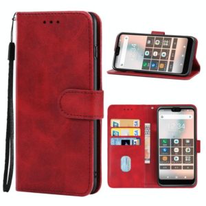 Leather Phone Case For Kyocera Gratina KYV48(Red) (OEM)