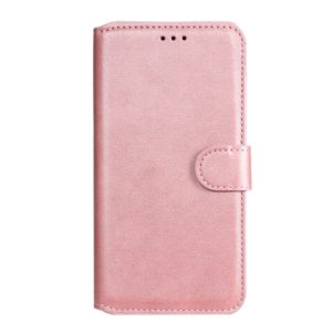 For Huawei P40 Lite 5G / Nova 7 SE Classic Calf Texture PU + TPU Horizontal Flip Leather Case, with Holder & Card Slots & Wallet(Rose Gold) (OEM)