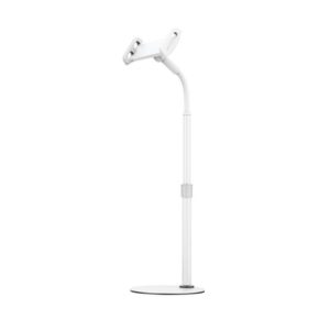 ZM17 Retractable Rotatable Outdoor Selfie Desktop Phone Stand for 4.6-7.8 inch Mobile Phones / Tablets (White) (OEM)