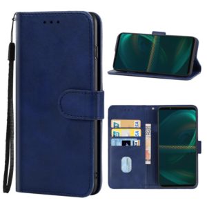 For Sony Xperia 5 III Leather Phone Case(Blue) (OEM)