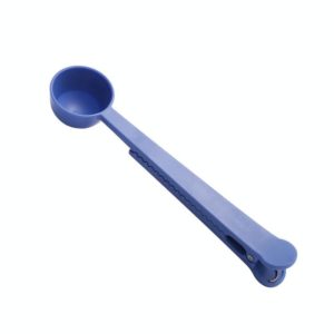 10 PCS Kitchen Plastic Multifunctional Measuring Spoon Sealing Clip(Blue) (OEM)