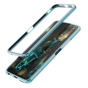 For Vivo iQOO Neo3 5G Aluminum Alloy Shockproof Protective Bumper Frame(Light Blue) (OEM)