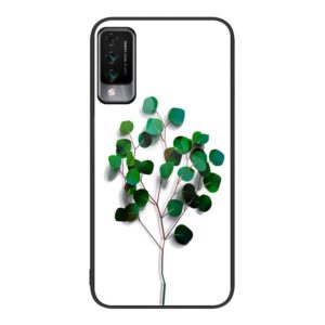 For Huawei Maimang 10 Colorful Painted Glass Phone Case(Sapling) (OEM)