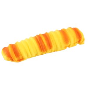 PU Simulation Small Caterpillar Bread Model Photography Props Home Decoration Window Display (OEM)