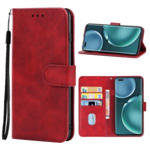 Leather Phone Case For Honor Magic4 Pro(Red) (OEM)