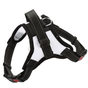 K9 Dog Adjustable Chest Strap, Size: M(Breathable White) (OEM)