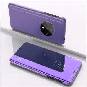 For Xiaomi Redmi K30 Pro Plated Mirror Horizontal Flip Leather Case with Holder(Purple Blue) (OEM)