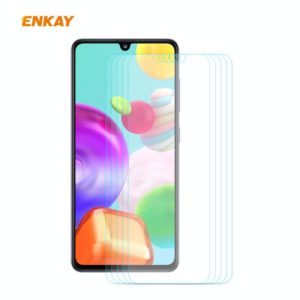 For Samsung Galaxy A41 5PCS ENKAY Hat-Prince 0.26mm 9H 2.5D Curved Edge Tempered Glass Film (ENKAY) (OEM)