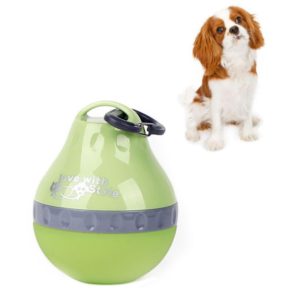 Pets Go Out Portable Folding Kettle Drinking Fountain Drinking Supplies, Size:S(Green) (OEM)