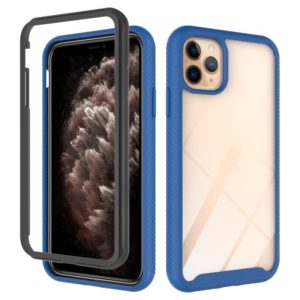 For iPhone 11 Pro Max Starry Sky Solid Color Series Shockproof PC + TPU Protective Case(Royal Blue) (OEM)