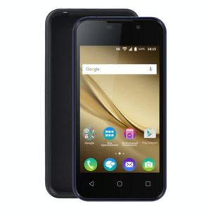 TPU Phone Case For Wiko BQS-4072(Pudding Black) (OEM)