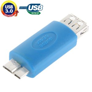 Micro USB 3.0 to USB 3.0 AF Adapter with OTG Function, For Galaxy Note III / N9000 (OEM)