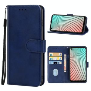 Leather Phone Case For Itel Vision 2(Blue) (OEM)