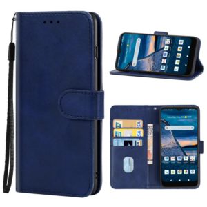 Leather Phone Case For Nokia C5 Endi(Blue) (OEM)