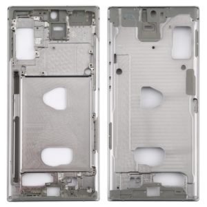 For Galaxy Note 10 + Middle Frame Bezel Plate (Silver) (OEM)