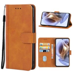 Leather Phone Case For Motorola Moto G31 / G41(Brown) (OEM)