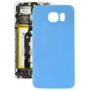 For Galaxy S6 Original Battery Back Cover (Baby Blue) (OEM)