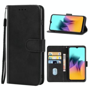 Leather Phone Case For Itel A58(Black) (OEM)