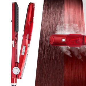 Ufree U-326 Steam Hydration Hair Straightener Electric Plywood Hairdressing Tools for Dry / Wet Hair, EU Plug (Ufree) (OEM)