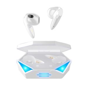 G20 TWS 5.2 Binaural True Stereo Touch Gaming Bluetooth Earphone(White) (OEM)