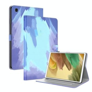 For Samsung Galaxy Tab A7 Lite 8.4 T220 / T225 Voltage Watercolor Pattern Skin Feel Magnetic Horizontal Flip PU Leather Case with Holder & Card Slots & Photo Frame(Winter Snow) (OEM)
