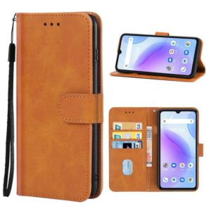 Leather Phone Case For UMIDIGI A11S(Brown) (OEM)