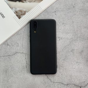For Huawei P20 Shockproof Frosted TPU Protective Case(Black) (OEM)