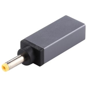 PD 18.5V-20V 4.0x1.7mm Male Adapter Connector(Silver Grey) (OEM)