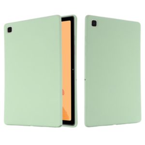 For Samsung Galaxy Tab A7 2020 Solid Color Liquid Silicone Shockpoof Tablet Case(Green) (OEM)